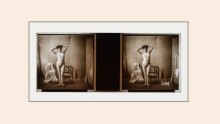 Stereoscopic glass plate - Olympia Project