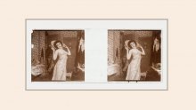 Stereoscopic glass plate - Olympia Project