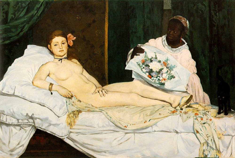 Edouard Manet's painting Olympia